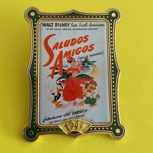 12 Months of Magic - Movie Poster - Saludos Amigos Disney Pin 9027